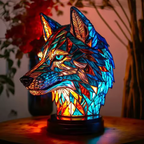 Luminous Wolf Lamp