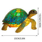 Light-up turtle lamp