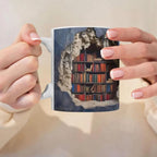 3D Book Worlds Mug
