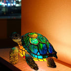 Light-up turtle lamp