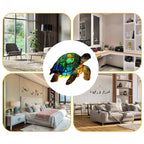 Light-up turtle lamp