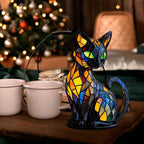 Light-up cat lamp