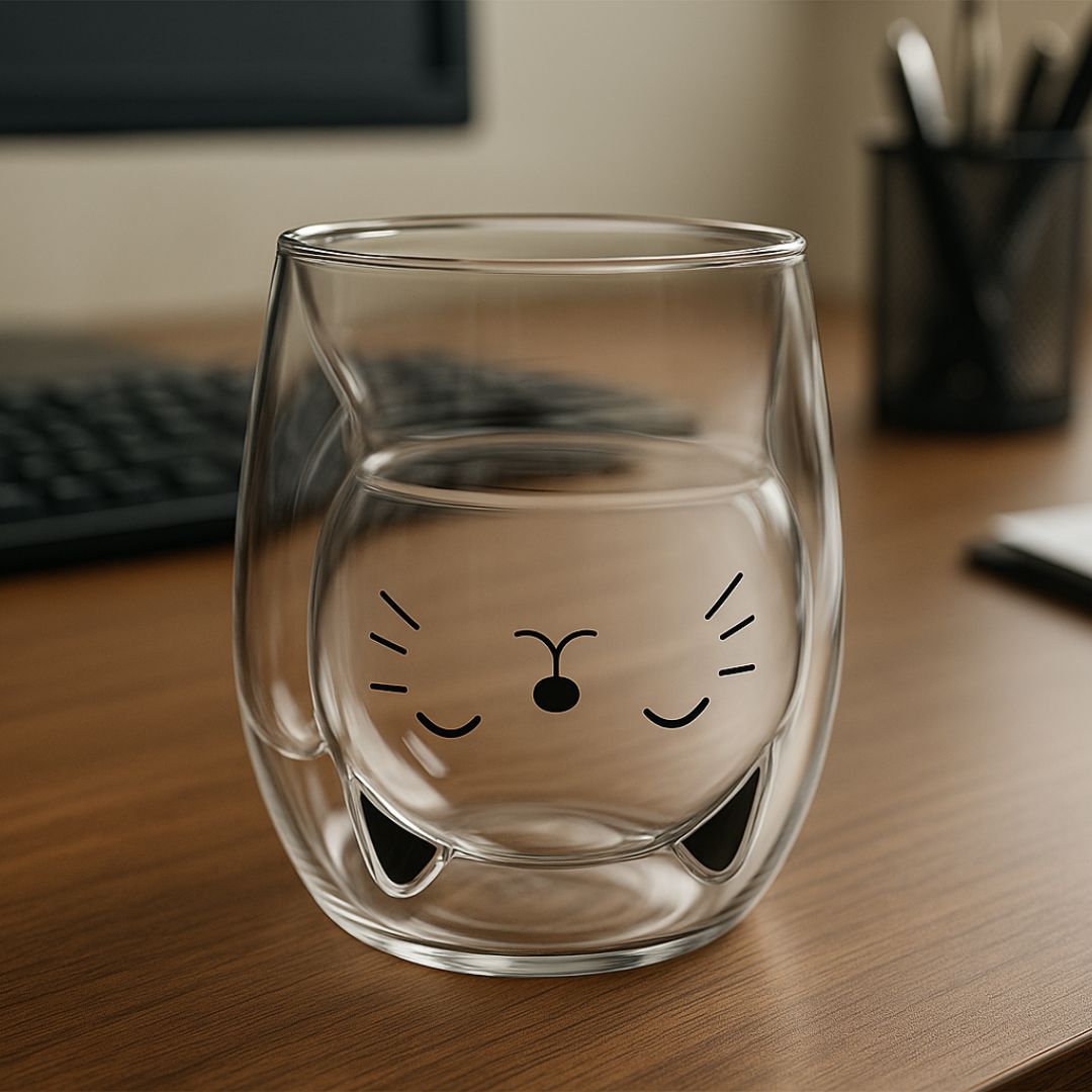 MiauGlas Mug - Gentle on the hands, stylish, cat-friendly