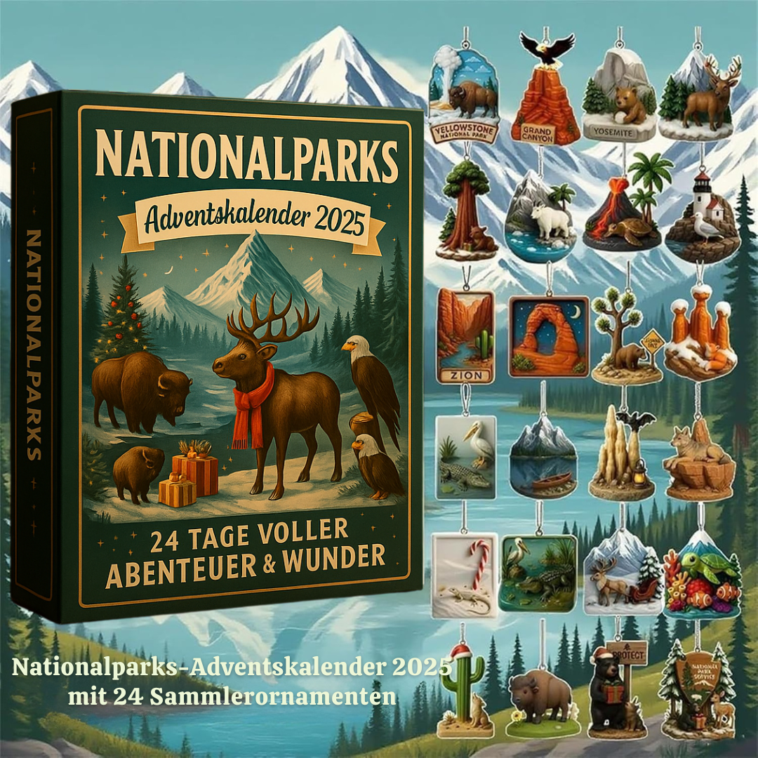 National Parks Advent Calendar 2025 – 24 Miniature Worlds of Nature