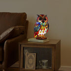 Light-up owl lamp