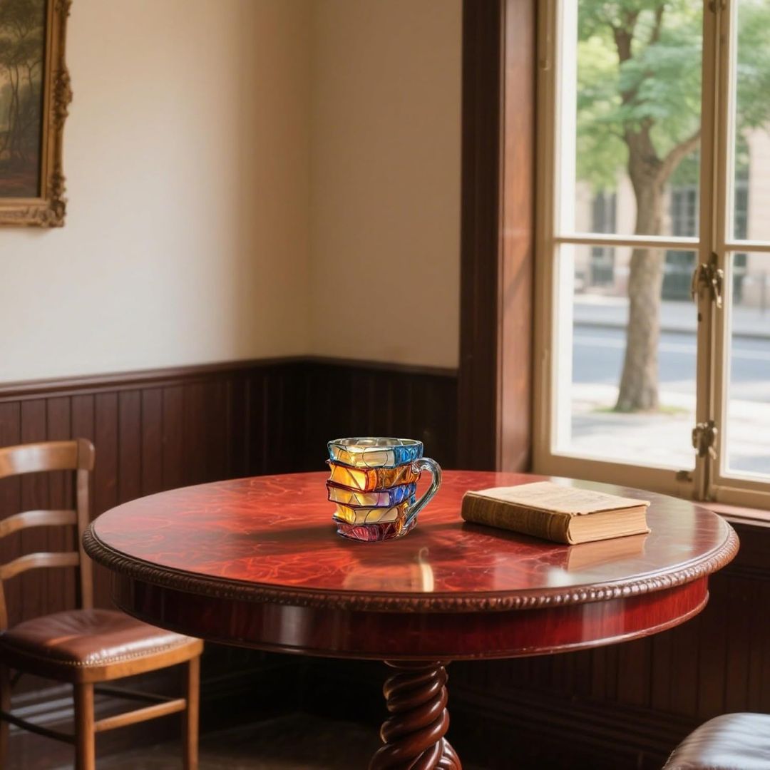 3D Reading Happiness Mug