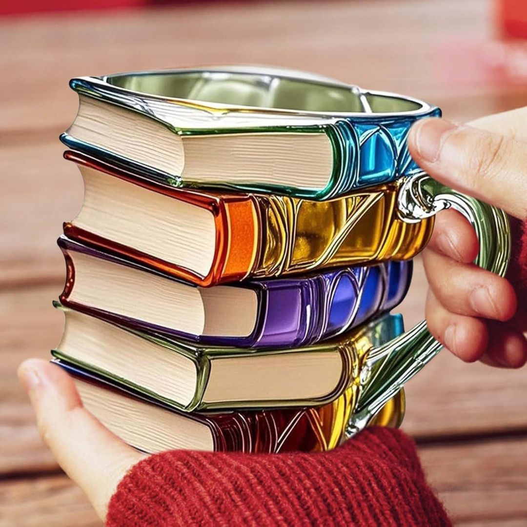 3D Reading Happiness Mug