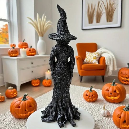 Shadow Witch Statue - The Silent Guardian