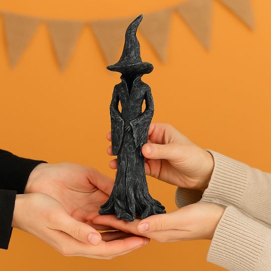 Shadow Witch Statue - The Silent Guardian