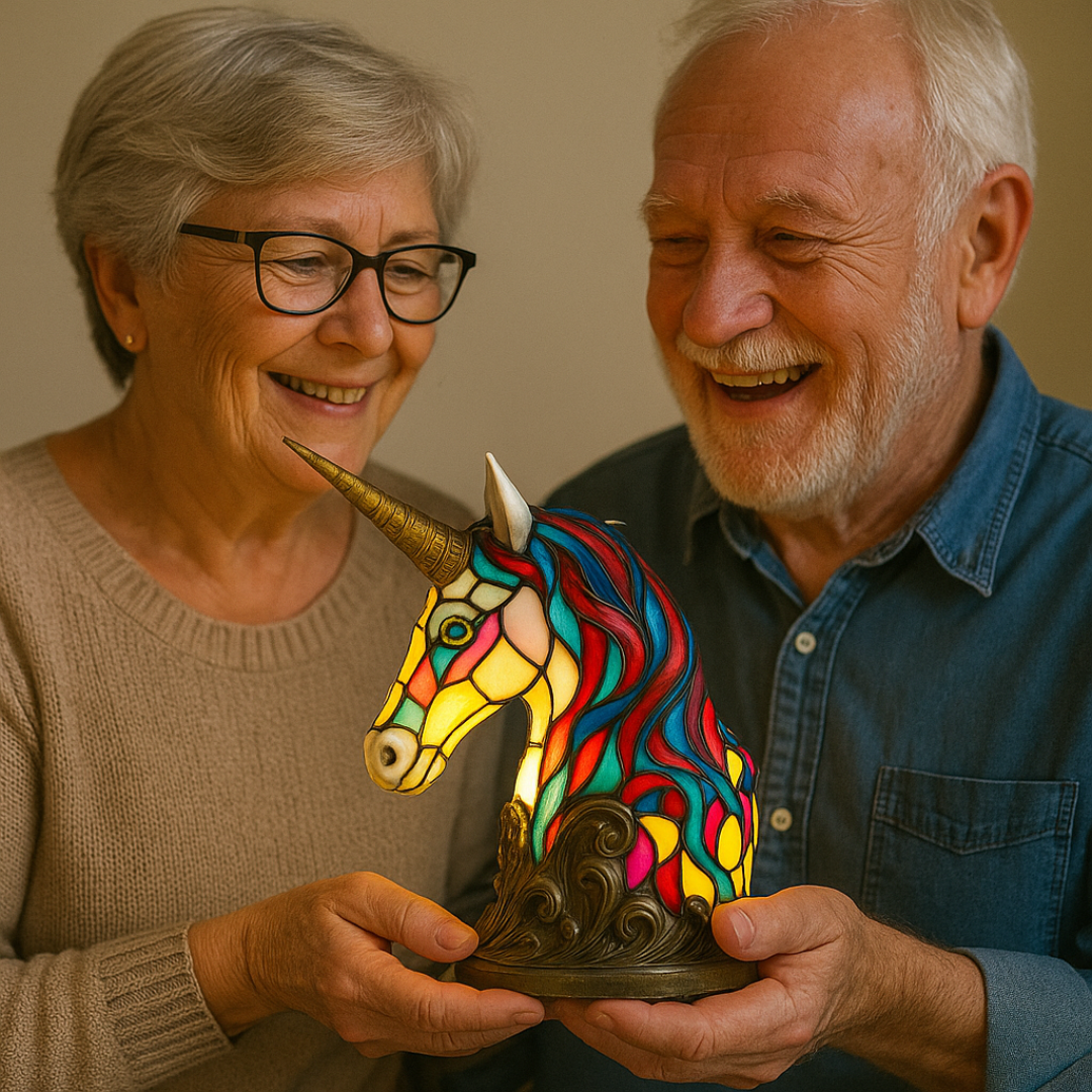 Light Unicorn - Lamp that makes hearts shine