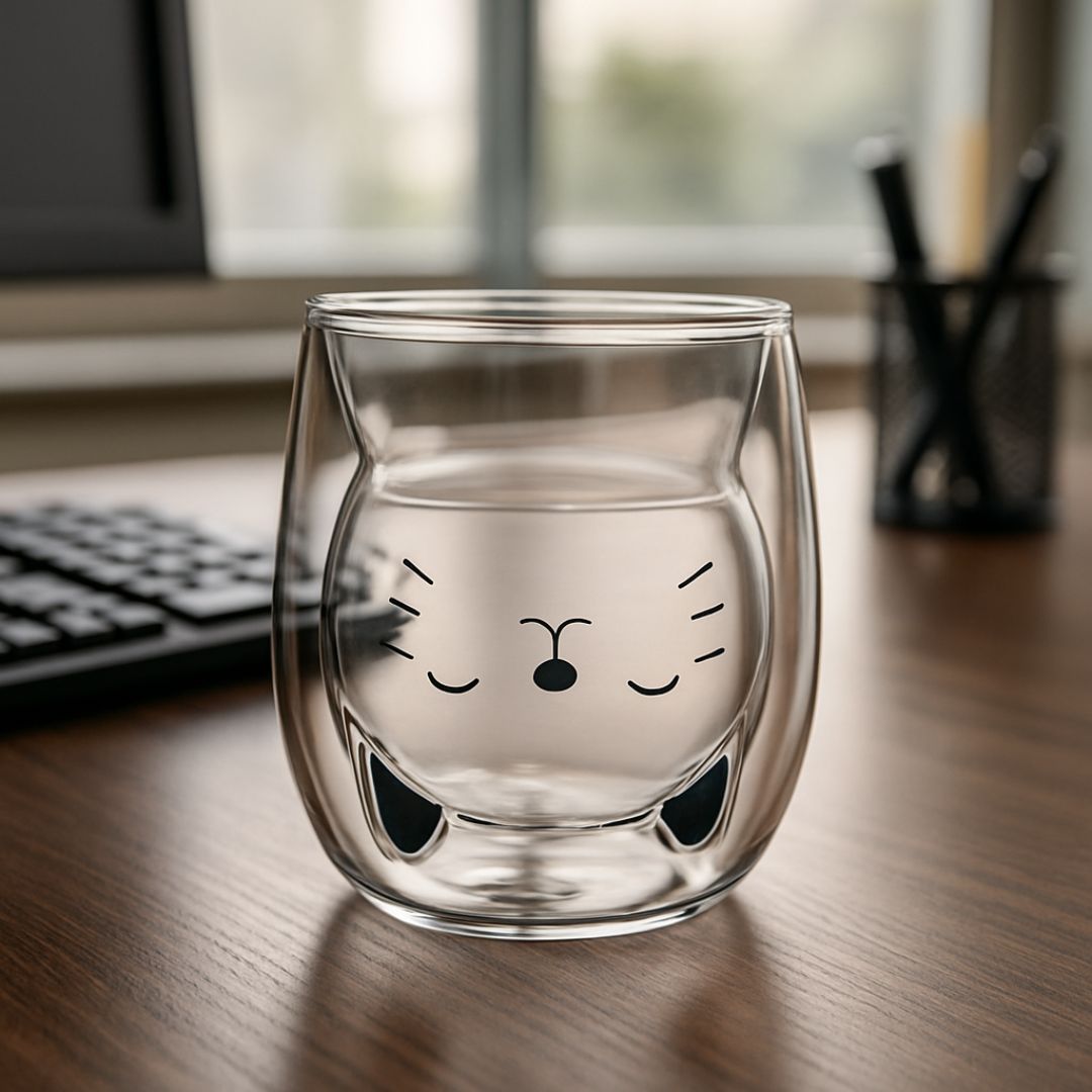 MiauGlas Mug - Gentle on the hands, stylish, cat-friendly