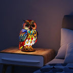 Light-up owl lamp