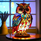 Light-up owl lamp