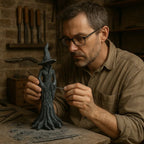 Shadow Witch Statue - The Silent Guardian