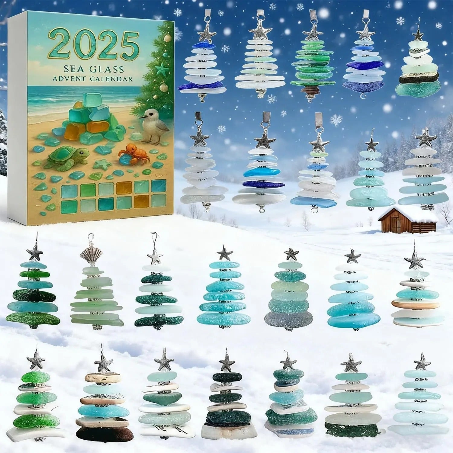 Magical Sea Glass Advent Calendar – A real treasure every day