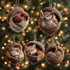 Acorn Dreams – Sleeping Forest Friends for Hanging