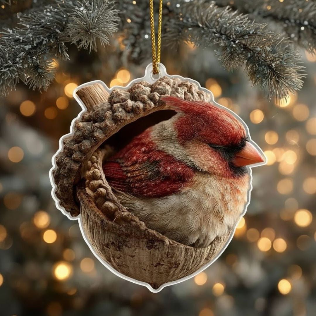 Acorn Dreams – Sleeping Forest Friends for Hanging