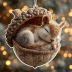 Acorn Dreams – Sleeping Forest Friends for Hanging