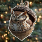 Acorn Dreams – Sleeping Forest Friends for Hanging