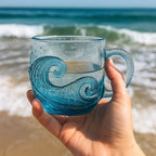 Sound of the Sea – Glass with wave structure