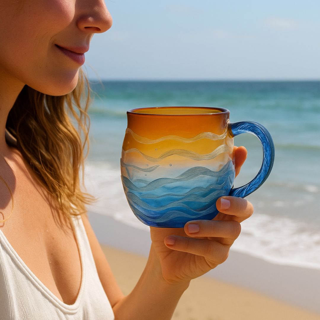 Sun Kiss – Mug in the colors of the sunset