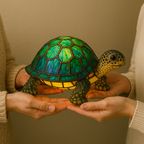 Light-up turtle lamp